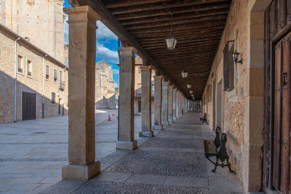 Burgo Osma Medieval Town Famous Its Wall Cathedral Soria Spain — Fotografia de Stock