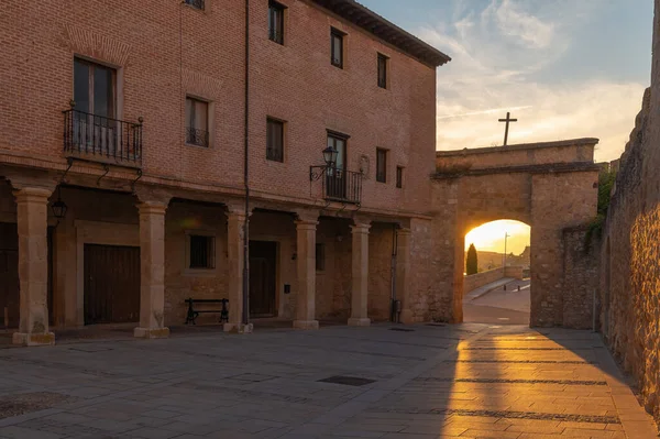 Burgo Osma Medieval Town Famous Its Wall Cathedral Soria Spain — Fotografia de Stock