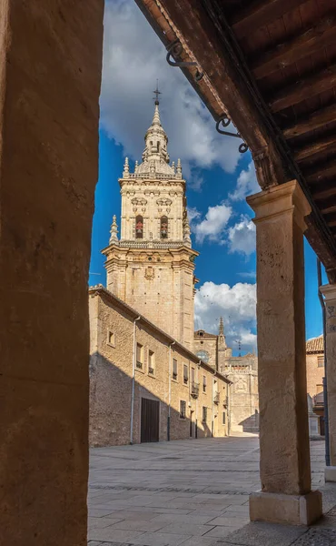 Burgo Osma Medieval Town Famous Its Wall Cathedral Soria Spain — Fotografia de Stock