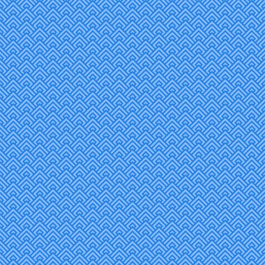 simple vector pixel art light blue seamless pattern of minimalistic geometric scaly rhombus pattern in japanese style