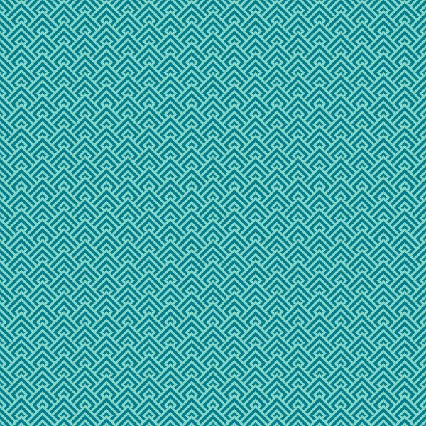 Renkli basit vektör pikseli sanat deniz köpüğü ve japon tarzında minimalist geometrik pullu eşkenar dörtgen desenli yeşim rengi.