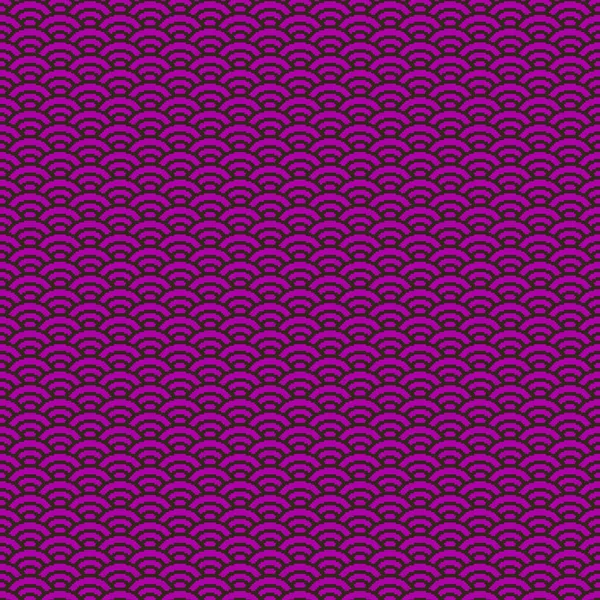 Vecteur Simple Coloré Pixel Art Motif Sans Couture Minimaliste Violet — Image vectorielle