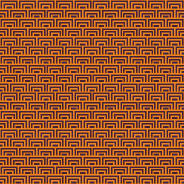 Renkli basit vektör pikseli sanat minimalist havuç portakalı ve jakarta renkleri geometrik soyut tuğla duvar pullu kare deseni Japon tarzı