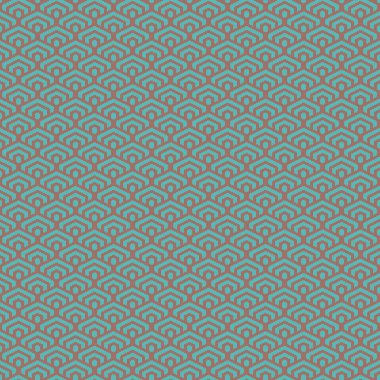 colorful simple vector pixel art seamless pattern of minimalistic dark chestnut and pewter blue colors geometric scaly hexagon pattern in japanese style