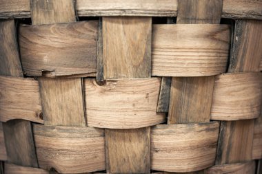 Hasır sepet, arka plan fotoğraf dokusunu kapat.