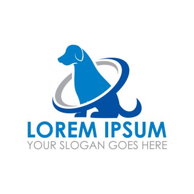 Hayvan bakımı vektörü, hayvan pençesi logosu