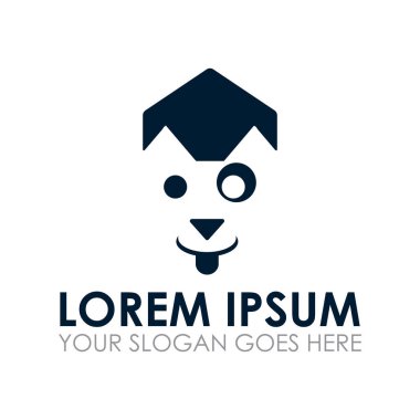 evcil hayvan evi vektörü, veteriner logosu