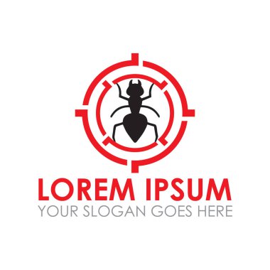 böcek kontrol vektörü, böcek ilacı logosu
