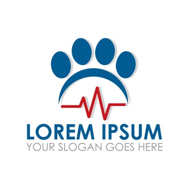 Veteriner vektörü, hayvan bakımı logosu