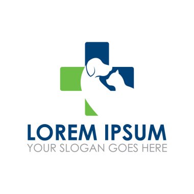 Veteriner vektörü, hayvan bakımı logosu