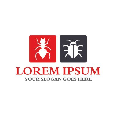 pest kontrol logosu, böcek ilacı logosu