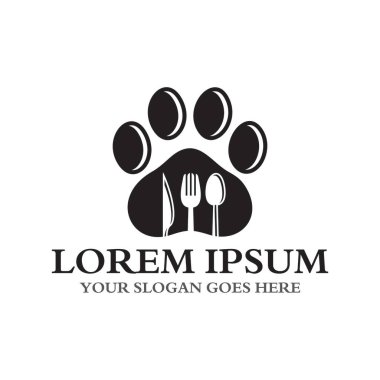 Hayvan maması logosu, hayvan logosu.