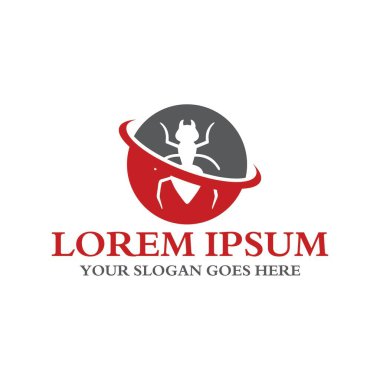 pest kontrol logosu, böcek ilacı logosu