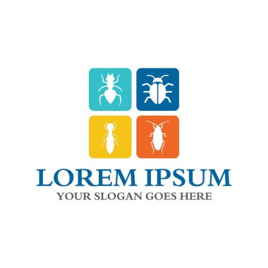 pest kontrol logosu, böcek ilacı logosu
