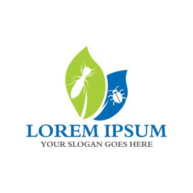 pest kontrol logosu, böcek ilacı logosu