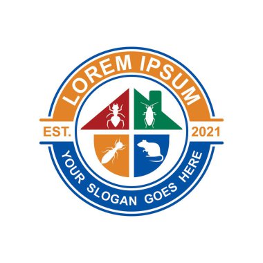 ev haşeresi logosu, haşere kontrol logosu