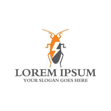 pest kontrol logosu, böcek ilacı logosu