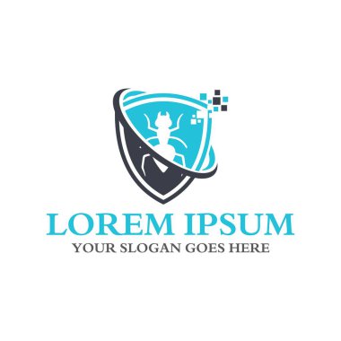 Böcek ilaçlama logosu, böcek ilacı logosu