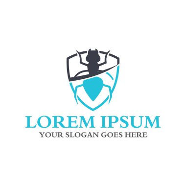 Böcek ilaçlama logosu, böcek ilacı logosu
