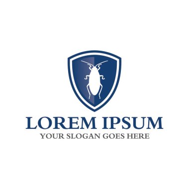 Böcek ilaçlama logosu, böcek ilacı logosu