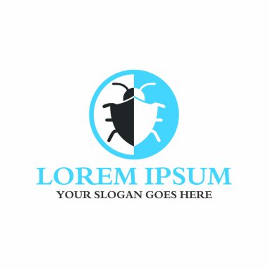 Böcek ilaçlama logosu, böcek ilacı logosu