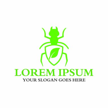 Böcek ilaçlama logosu, böcek ilacı logosu
