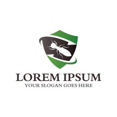 Böcek ilaçlama logosu, böcek ilacı logosu