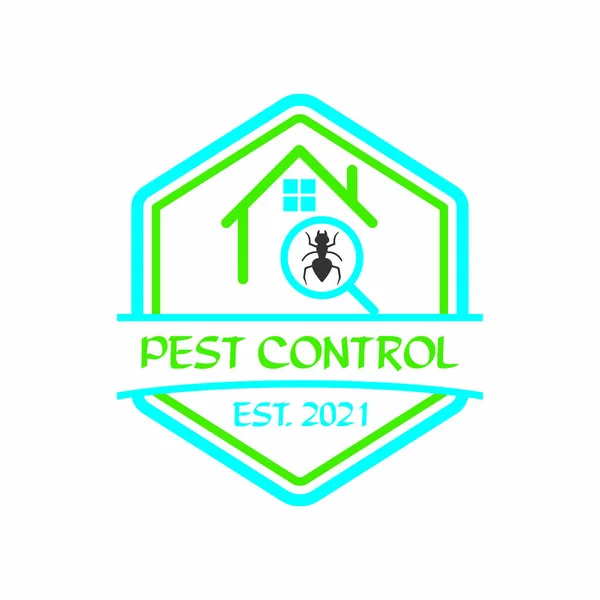 Домашний Вредитель Логотип Pest Control Логотип — стоковый вектор
