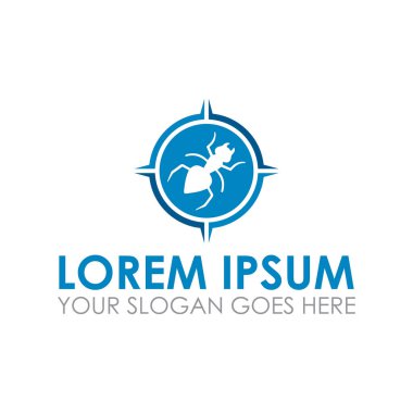 böcek kontrol vektörü, böcek ilacı logosu