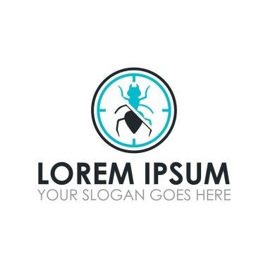 böcek kontrol vektörü, böcek ilacı logosu