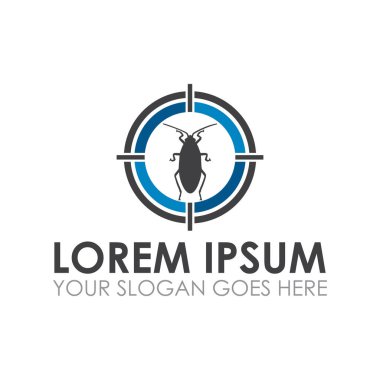 böcek kontrol vektörü, böcek ilacı logosu