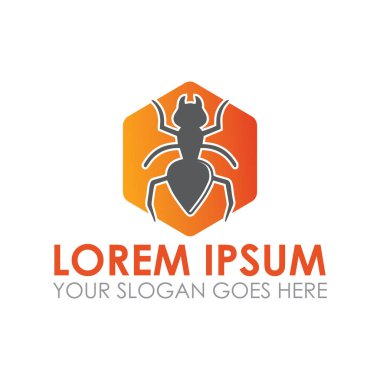Böcek ilaçlama logosu, böcek ilacı logosu