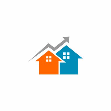 ev finans logosu, finansal logo vektörü