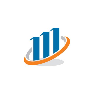 Finans Logosu, Büyüme Logosu Vektörü