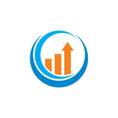 finansal logo, ilerleme finans logosu