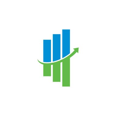 finansal logo, muhasebe logosu vektörü