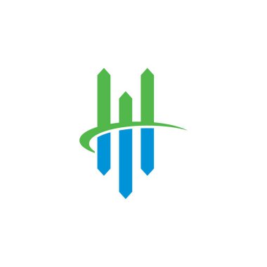 finansal logo, muhasebe logosu vektörü