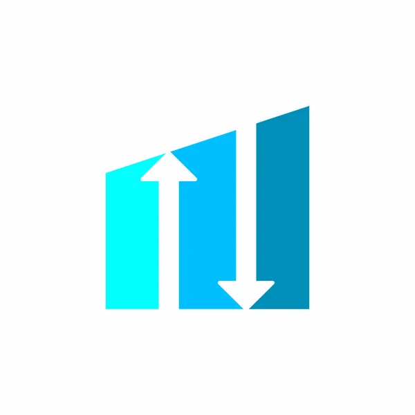 Logo Financier Vecteur Logo Comptable — Image vectorielle