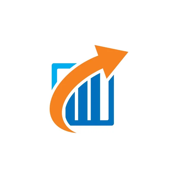 Financieel Boekhoudkundig Logo Creatief Financieringslogo — Stockvector