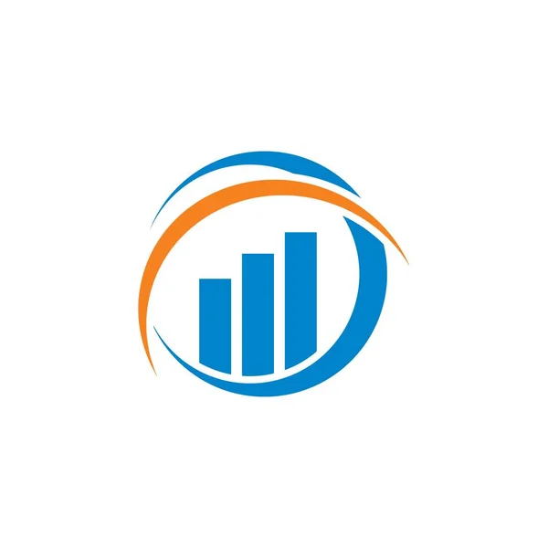 Financieel Logo Vector Boekhoudkundig Logo — Stockvector