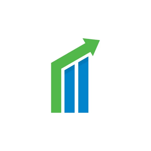 Financieel Boekhoudkundig Logo Creatief Financieringslogo — Stockvector