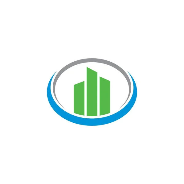 Abstract Growth Logo Finance Logo — 图库矢量图片