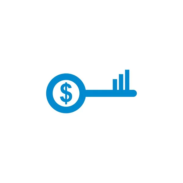 Abstract Chart Vector Logotipo Financeiro — Vetor de Stock