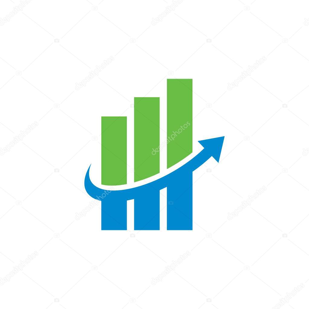 Growth Vector , Finance Logo Vector