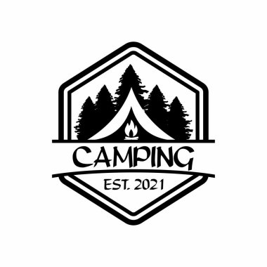 Kamp Logosu, Macera Logosu Vektörü