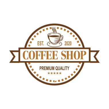 Kafe Vektörü, Logo Vektörünü İç