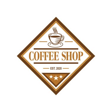 Kafe Vektörü, Logo Vektörünü İç