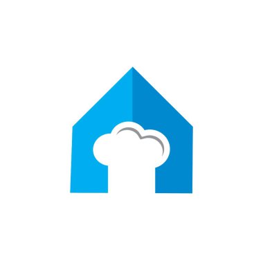 Şef Evi Vektörü, Gıda Logosu