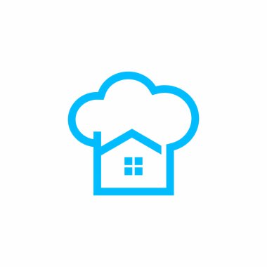 Şef Ev Vektörü, Gıda Logosu