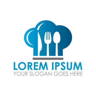 Restoran vektörü, mutfak logosu vektörü